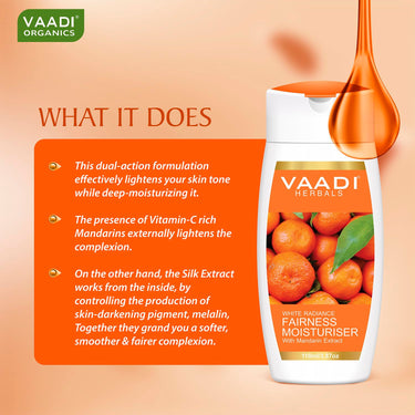 Vaadi Herbals Fairness Moisturiser with Mandarin Extract, 110ml